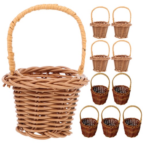 Pezzi cestini intrecciati - pezzi,