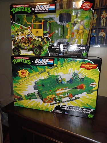 Playmates tmnt gijoe shell - playmates, x