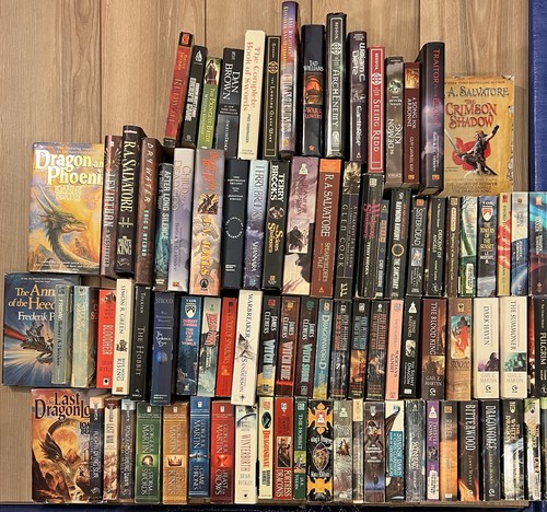 Huge lot sci fi fantasy - lot,