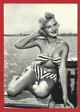 CARTOLINA VG ITALIA - Ragazza bionda in bikini - Pin Up - 1964 BISACCIA