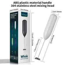 SCHIUMATORE MONTALATTE ELETTRICO LATTE CAPPUCCINO FRULLINO UOVA