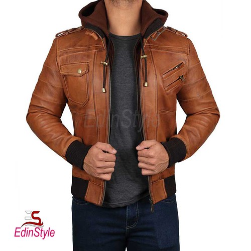 Bomber uomo vera pelle - , di