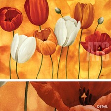 47W"x35H" FESTA DI TULIPANI by