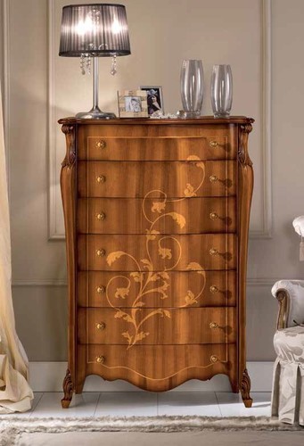 Cassettiera settimino legno - cassettiera,