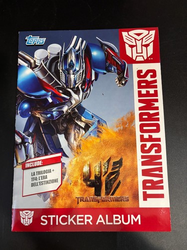 Album topps transformers - album,