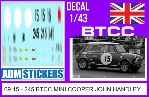 Decal 43 btcc - 15, 1/43