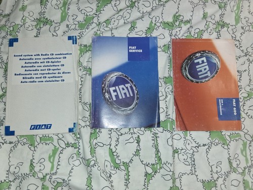 Libretti istruzioni fiat - 3, 600