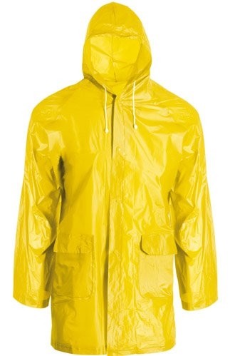 Cappotto impermeabile giallo - cappotto,