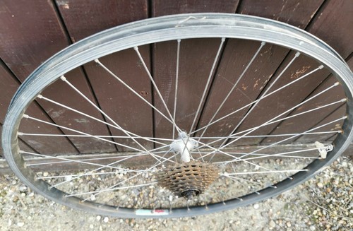 Ruota posteriore bici - , d'epoca