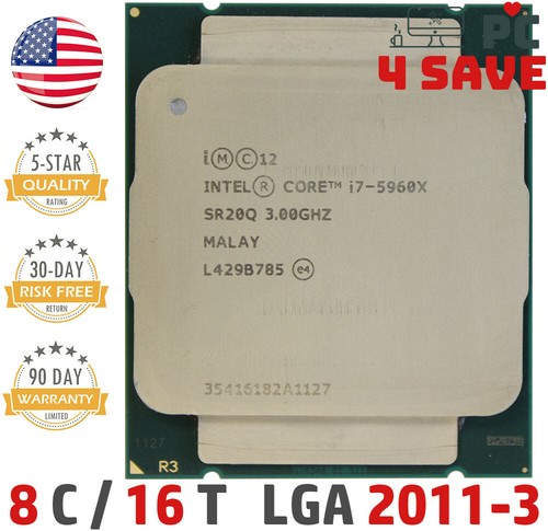 Intel core 5960x cpu - intel, 3.0