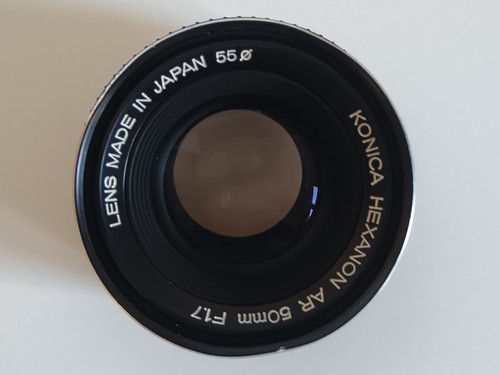 Konica hexanon 50mm - hexanon, f1.7