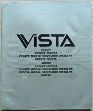 TOYOTA Vista VX VE VL Brochure