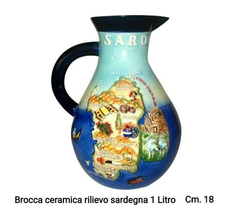 Brocca con manico - manico, ceramica