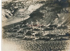 Grande foto, prima guerra mondiale, fronte occidentale, tombe degli eroi nell...