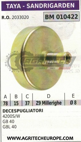2033020 campana frizione - 2033020,