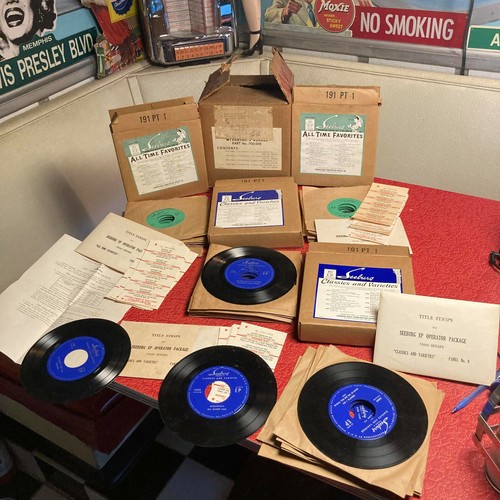 Vtg nos seeburg lot 45 - seeburg,