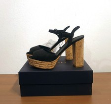 Sandali con tacco plateau in