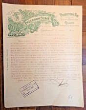 1929 Poggibonsi Fattura