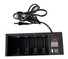 Wayeer Battery Charger Caricabatterie Universale 220-240V 1.2-1.5V 9V DC Pile