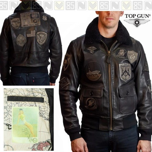Giacca pelle top gun - top,