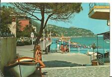Spotorno (Savona) Lungomare, Bagni Esperia, Ragazza in Bikini (Sexi, Pin Up)
