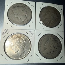 (4) Pezzi Pezzi Dollari 1922