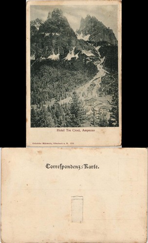 Cartolina cortina ampezzo - cartolina,