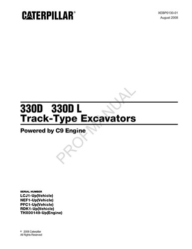 Catalogo ricambi escavatore