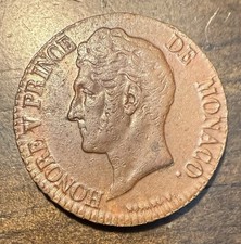 Moneta da 5 centesimi Monaco