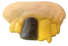 Denti finti Cariati dentatura Carnevale Halloween Rotti mostro modello L.94287