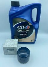 5 LITRI OLIO ELF EVOLUTION FULLTECH FE 5W30 + FILTRO OLIO ORIGINALE 8200768927