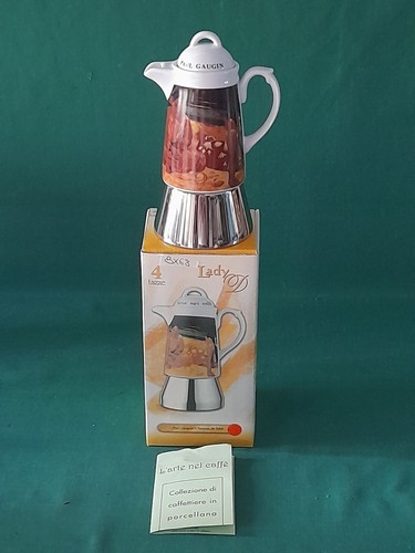 Caffettiera lady acciaio - caffettiera, d