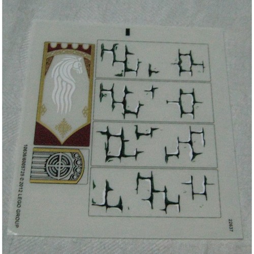 Lego 9474 foglio adesivo il - lego,