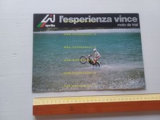Aprilia trial 320 - 50 1981 depliant italiano originale