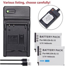 EN-EL12 Battery or charger for