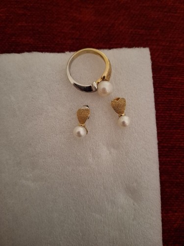 Anello orecchini oro - orecchini, in