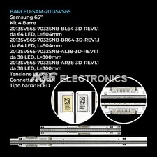 KIT 4 BARRE STRIP LED TV