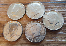 USA 5 x MEZZO DOLLARO 1967