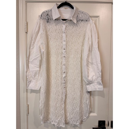 Pol abito camicia pizzo - camicia,