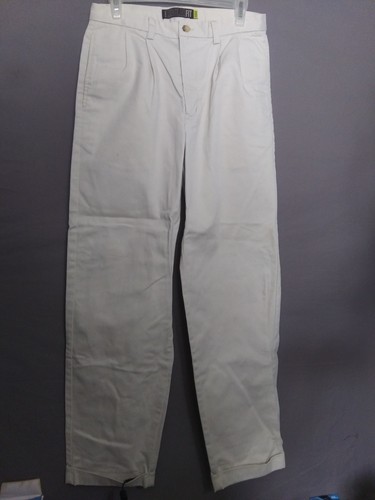 Pantaloni chino dritti kaki