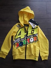 FELPA CON CAPPUCCIO VALENTINO ROSSI BAMBINO 46 DOTTORE, ETÀ 6-7