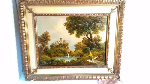 Quadro dipinto paesaggio - dipinto,