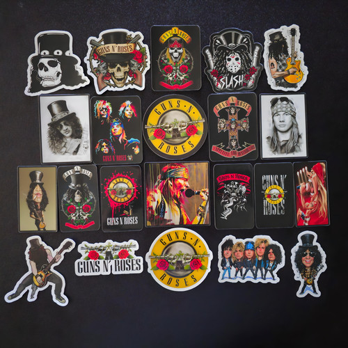 80s hard rock vinyl - vinyl, stickers
