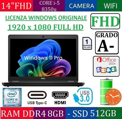 Fhd notebook dell - dell, 5490