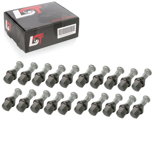 20x perni zigrinati con dado - 20x,