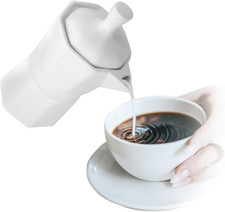 FIH 553 Brocca per Il Latte Di Porcellana, Bianco