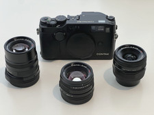 Raro kit Contax G2 nero da
