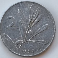 Moneta Da 2 Lire Con