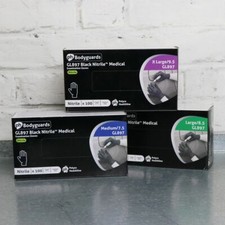 Guanti monouso nitrile nero - nitrile,