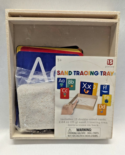 Sand tracing tray alphabet set - tray,